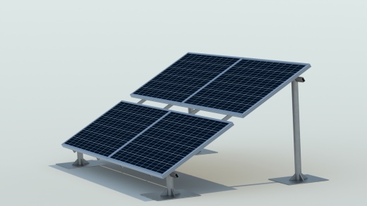 太阳能电池板安装结构2缩略图